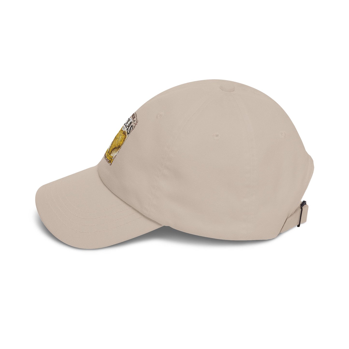 Texas Republic Dad Cap – Vintage Yellow Longhorn Patch Baseball Hat