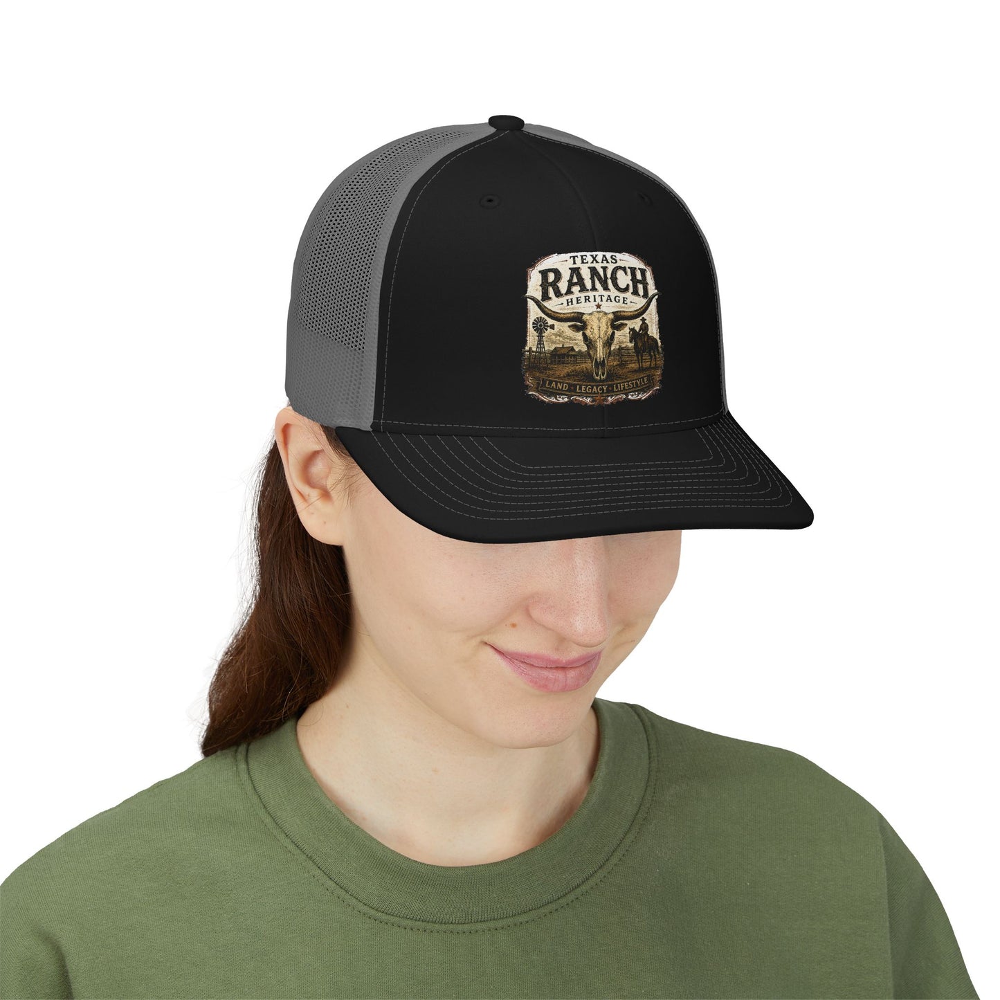 Texas Ranch Heritage Snapback Cap