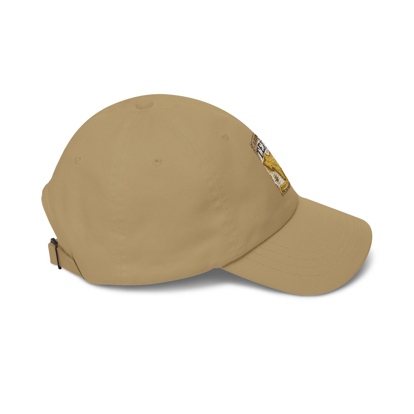 Texas Republic Dad Cap – Vintage Yellow Longhorn Patch Baseball Hat