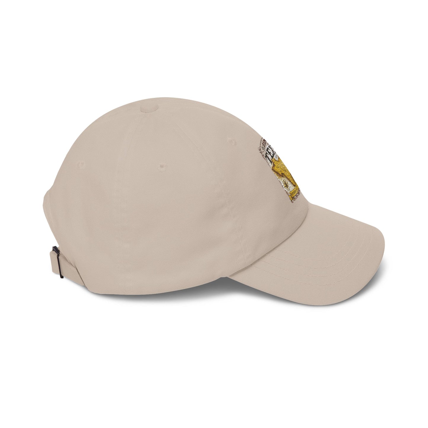 Texas Republic Dad Cap – Vintage Yellow Longhorn Patch Baseball Hat