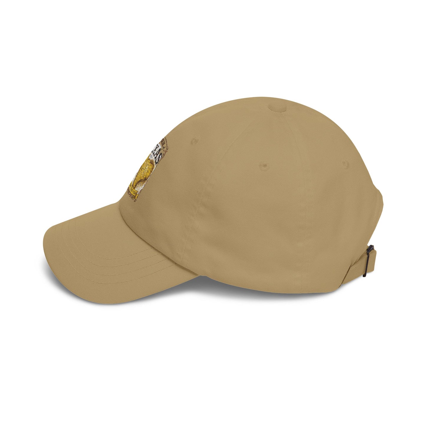 Texas Republic Dad Cap – Vintage Yellow Longhorn Patch Baseball Hat