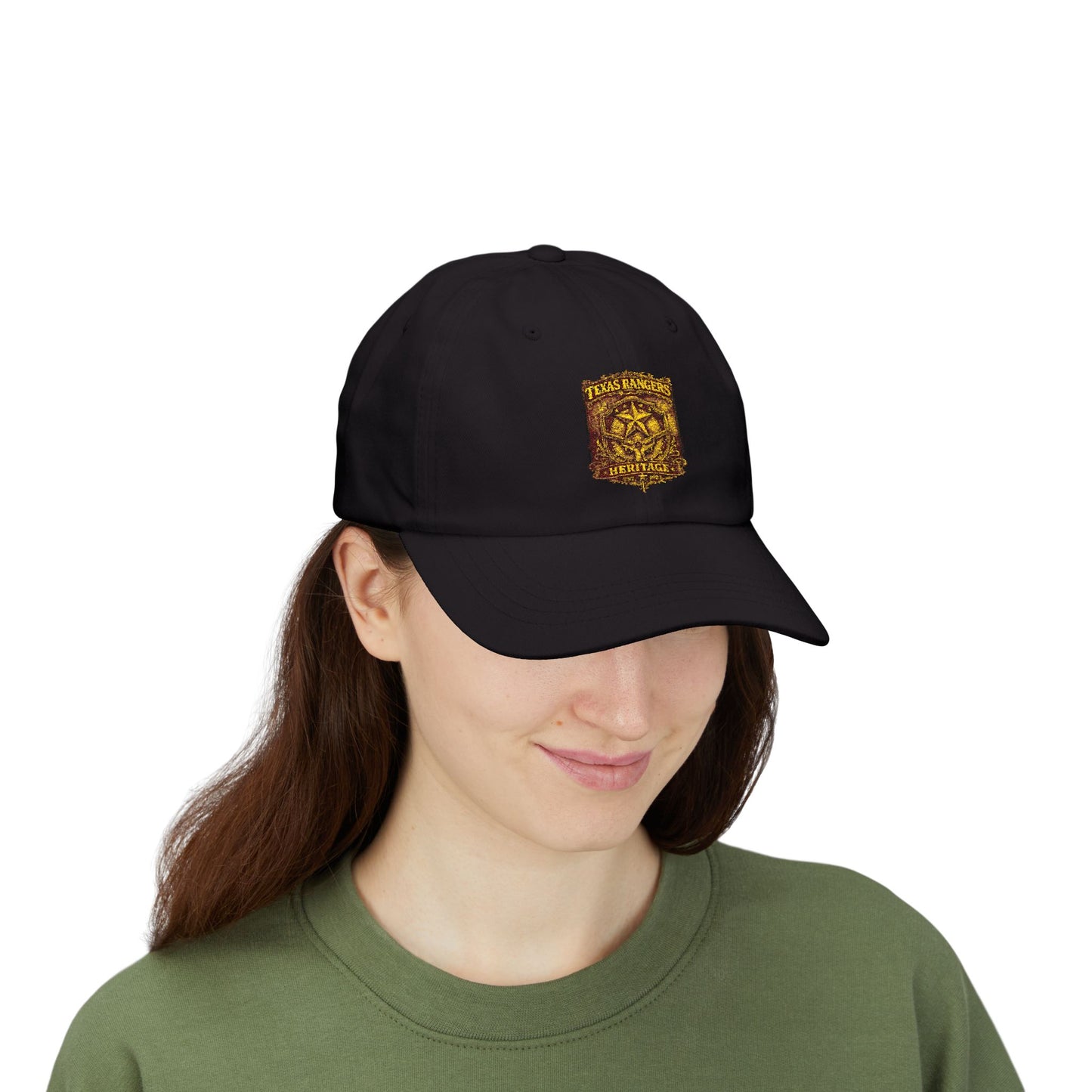 Texas Rangers Heritage Dad Cap — Vintage Patch Baseball Hat